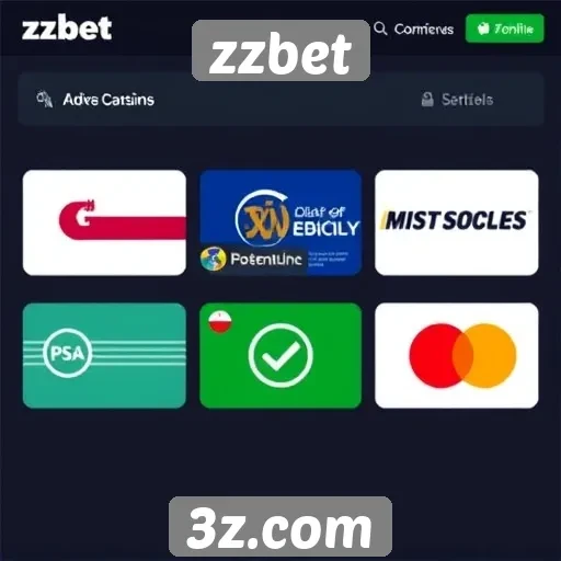 Opções de pagamento disponíveis no zzbet